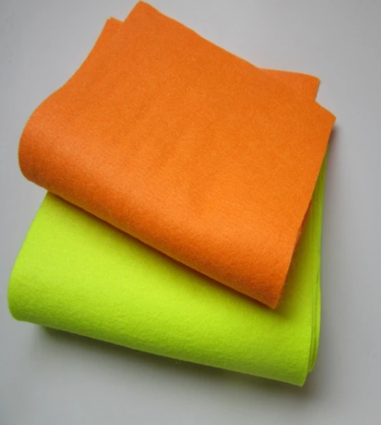 Cheap Factory Price Custom Color Non-Woven Fabric Tennis Ball Felt Fabric Rolls Needle Punched Felt