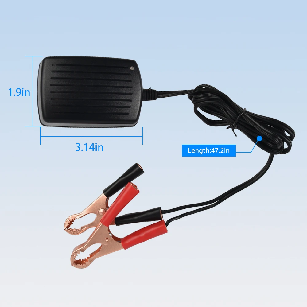 6V Universal Smart Charger 6.9V 1.2A Lead Acid Battery Charger with EU US UK Plug Ride on Car Charger