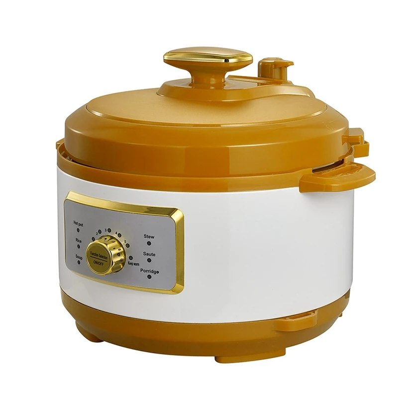 D01B Factory Price 5/6/8/10/12l Instant Cooking Pot Multi-use 2 In 1 Air Crisp Fryer Electric Pressure Cooker