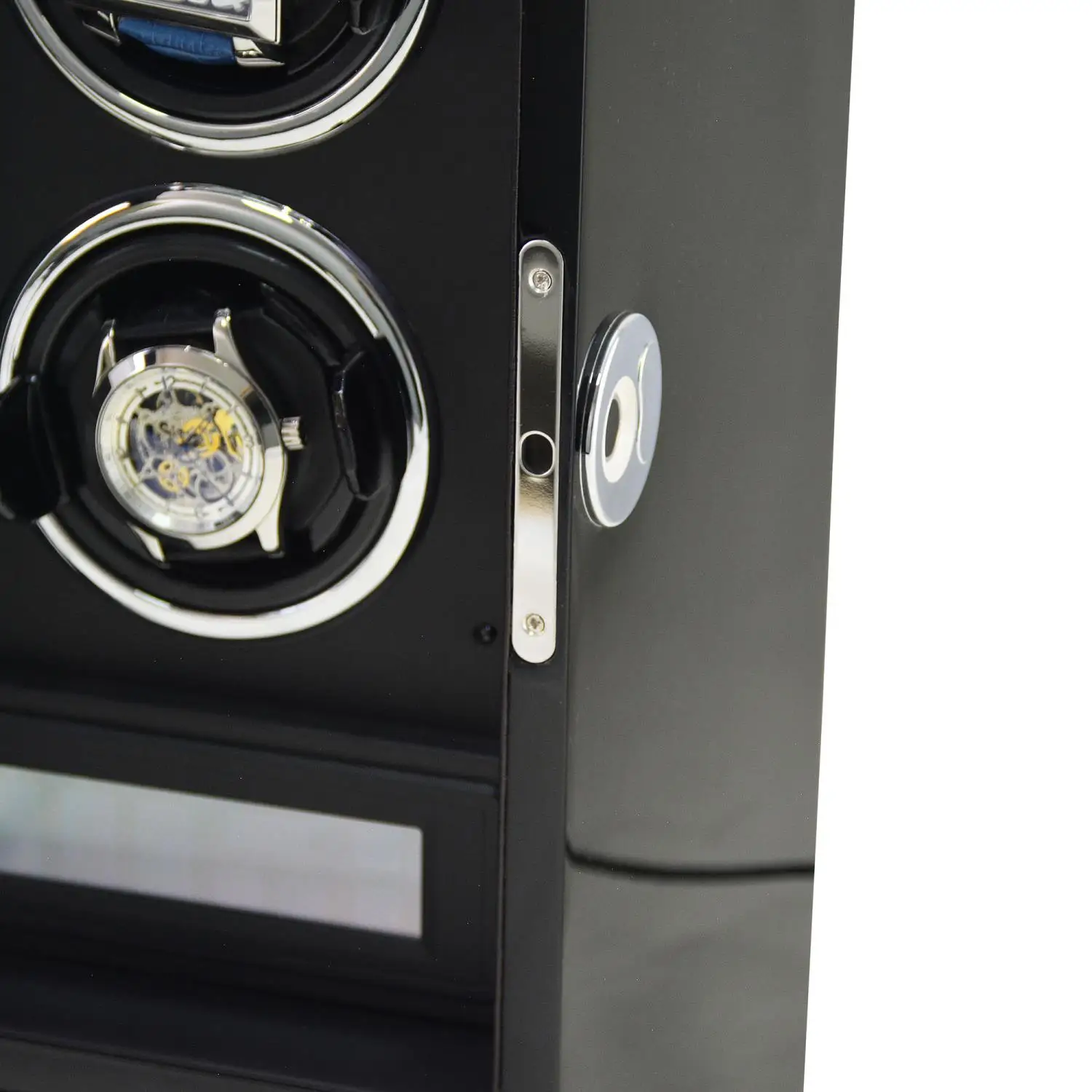 GC03-D26BB-L-ARF Touch screen LED light Double winder watch fingerprint lock Vintage winder watch for Mechanical Watches