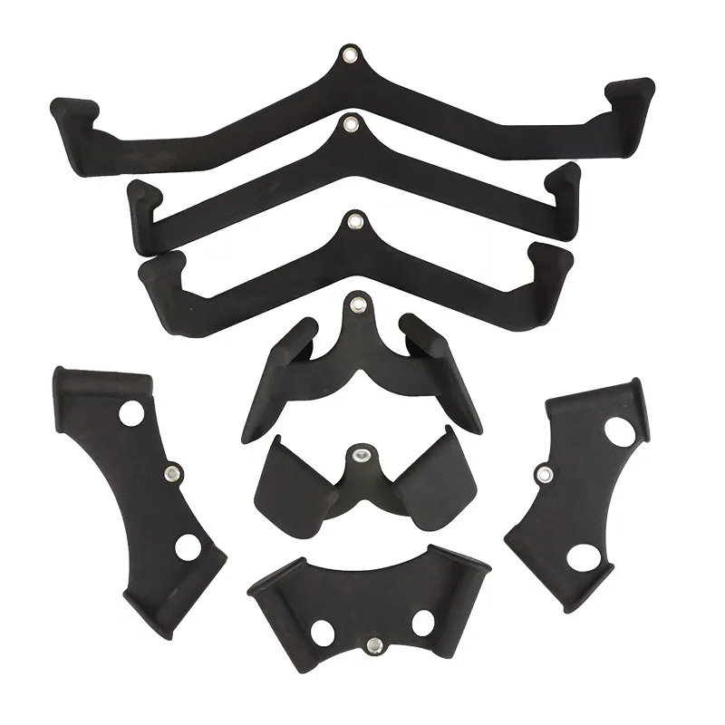 Professional Eight Pcs Arms Shoulders Workout Fitness Accessories Cable Machine Attachment For Smith Machine