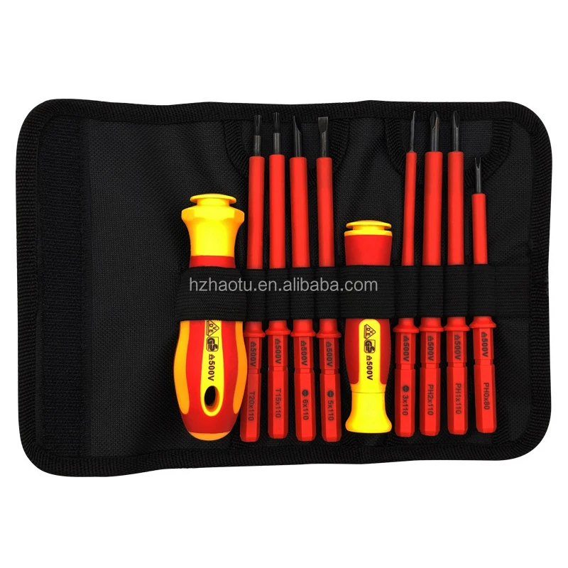 Hand Tools Screwdriver Bits Electrician Insulated Screwdriver Set