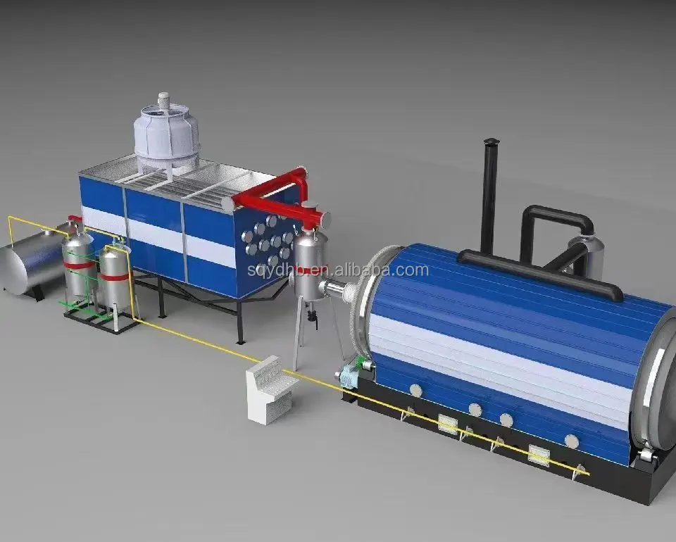 Washing Machine Scrap Good price Thailand market approval Waste Tire Recycling plant to fuel oil