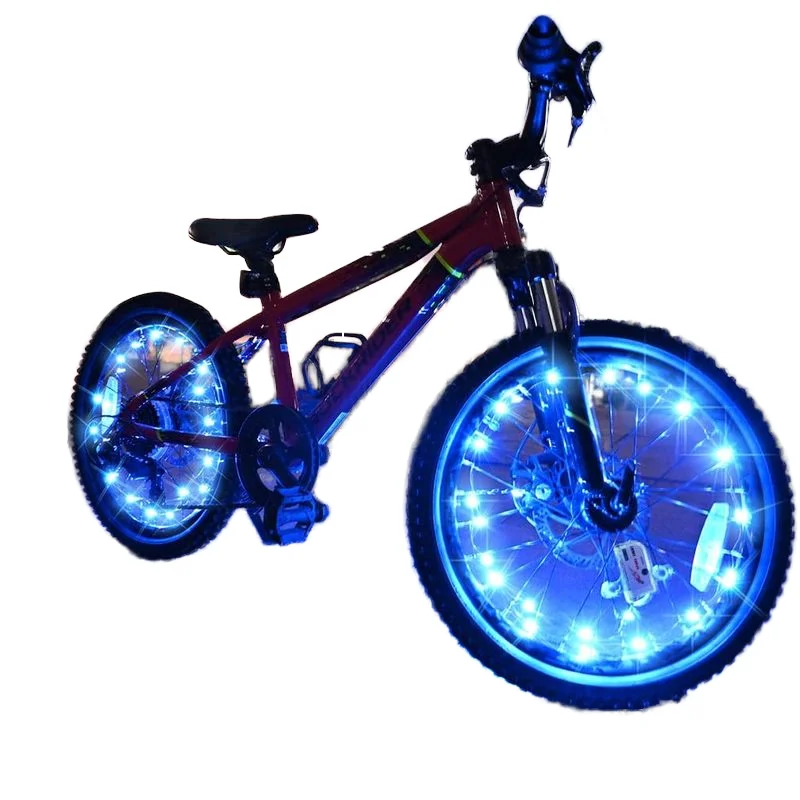 2024 Brighter safety strip bicycle wheel light  riding waterproof for outdoor