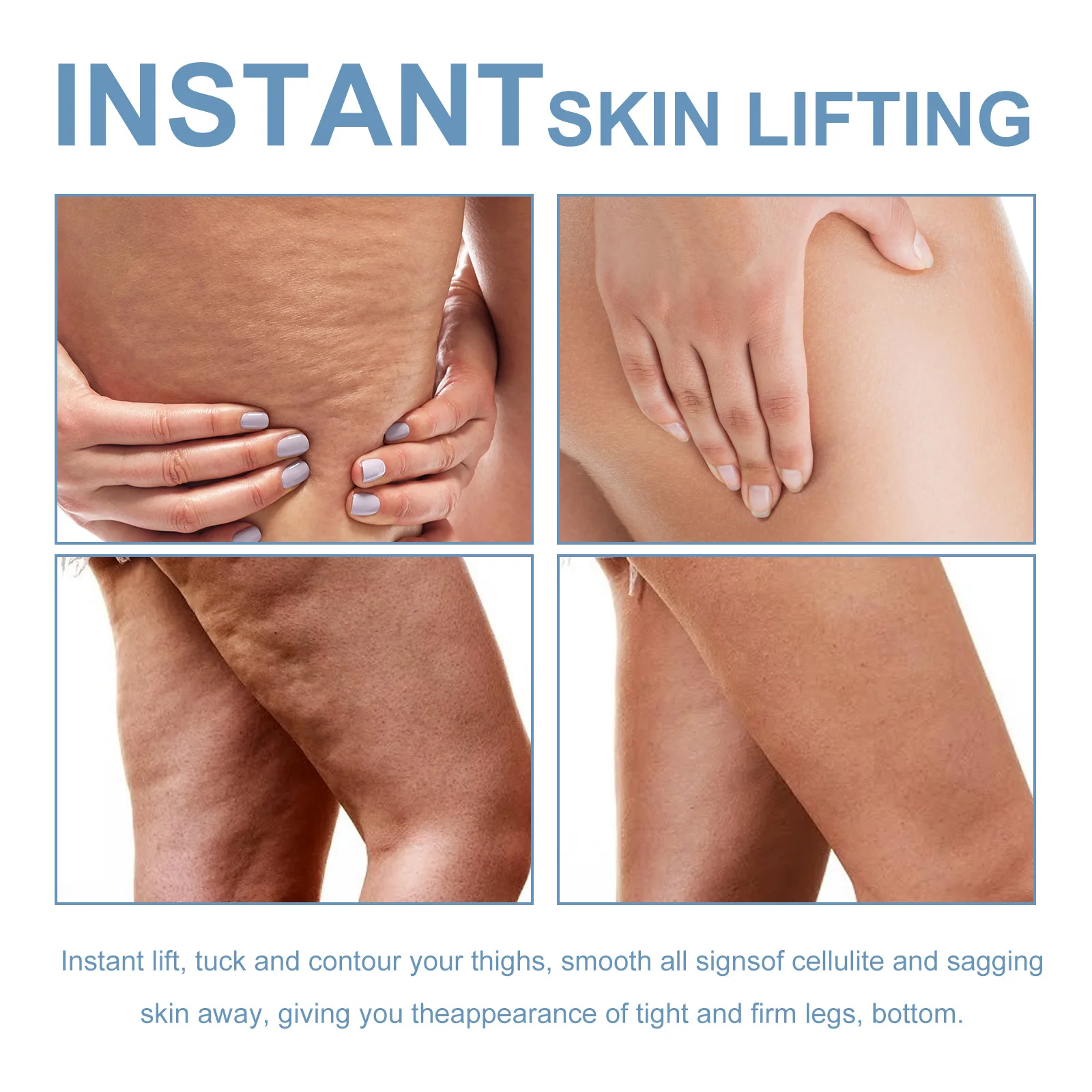 Lifting and firming thigh and leg muscles shaping slim and beautiful legs collagen tightening patch