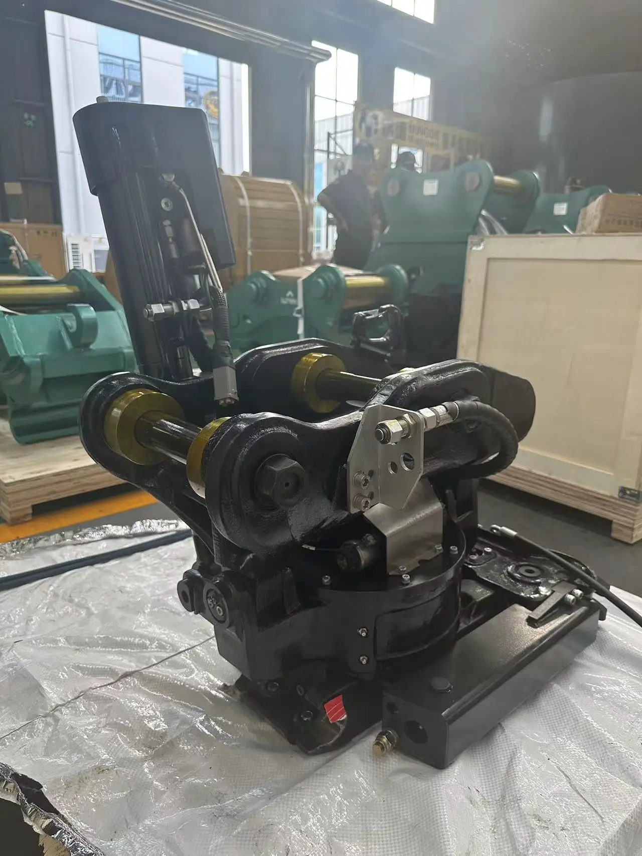 MONDE excavator quick hitch fast delivery rototilt rotator for excavator