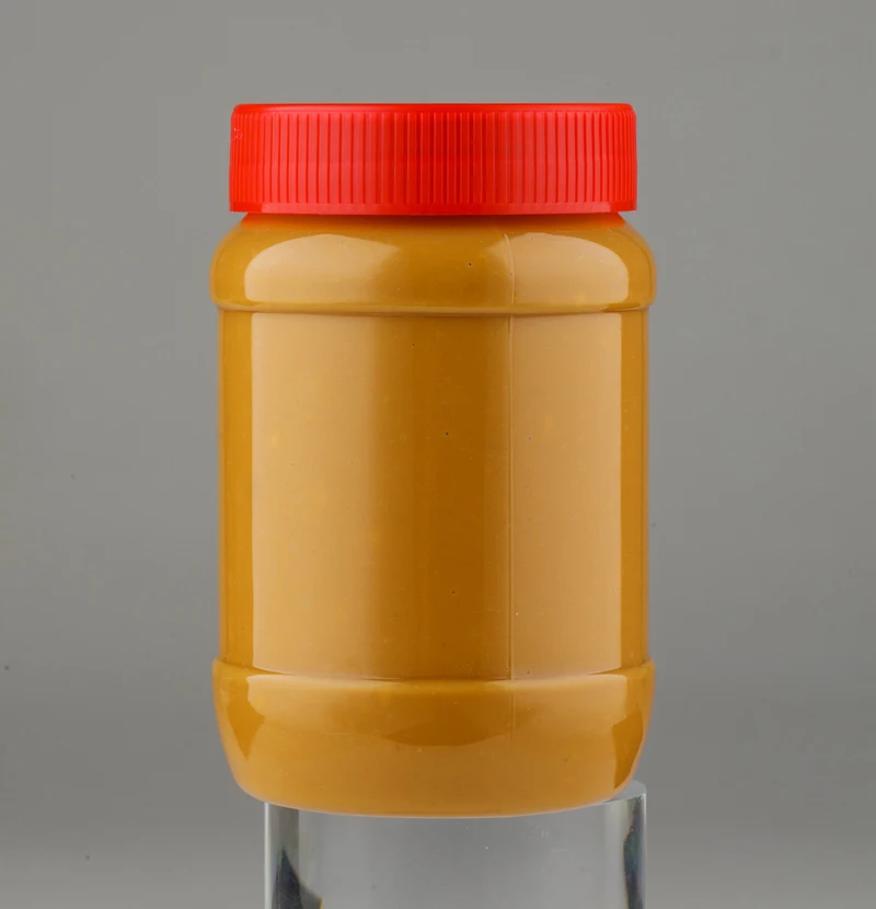 Pure Natural Smooth Peanut Butter & Cheese Pindakaas Food Grade Bottle Packaging