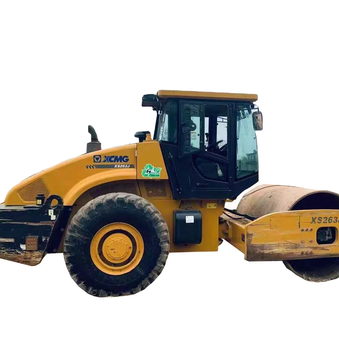 
used China made XC MG road roller XS263J construction machine good quality hot sale 