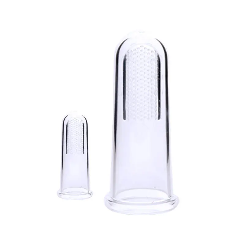 Baby Toothbrush Finger Toothbrush For Baby And Toddler Soft Silicone Kids Toothbrush With Case Set baby finger tooth brush