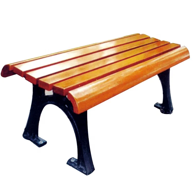 Composite Wood WPC Outdoor Fitness Station Leisure Bench Outdoor Park Bench Seating Bench Chair