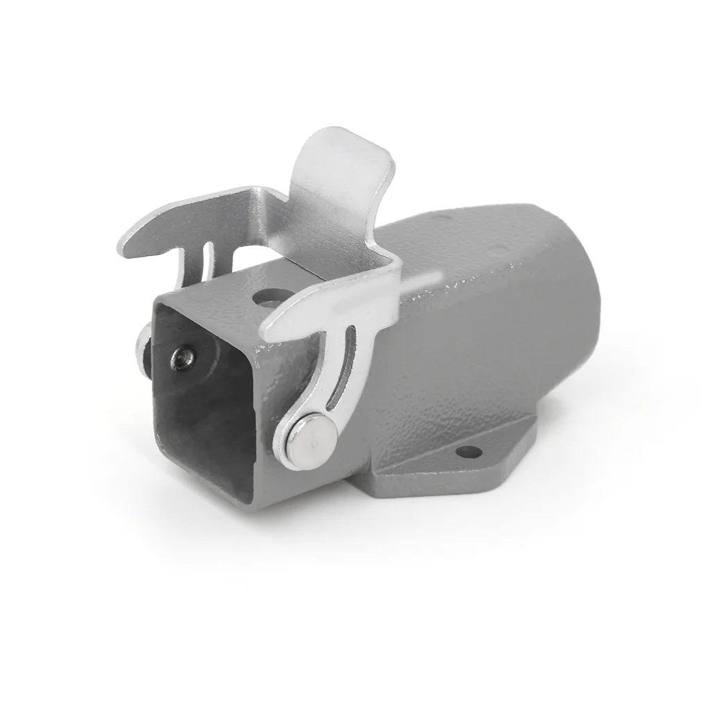 ZJHK H3A-TE-2B Top Entry Aluminium Die-Cast Material Hoods, Replace Harting Connector