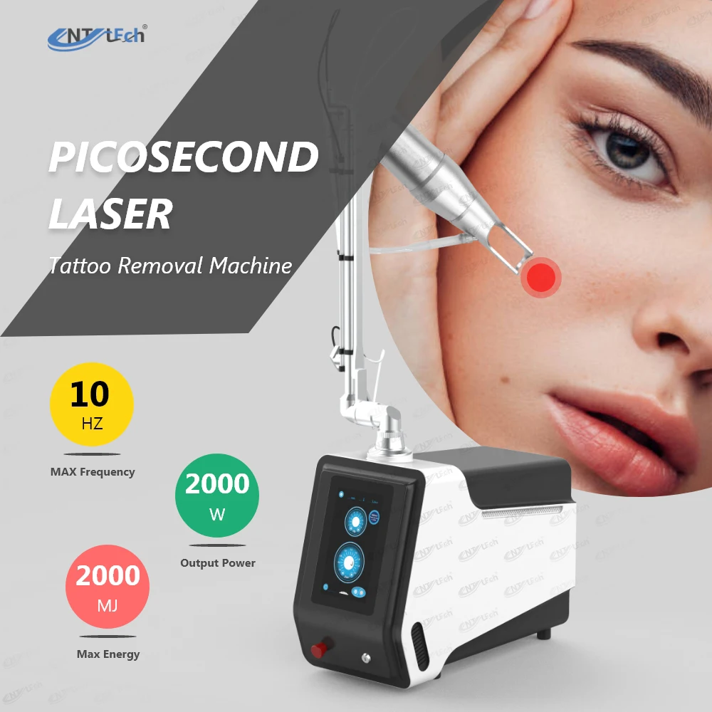 Picosecond Laser Q-switched clinical korea 1064nm pico laser tattoo removal machine portable