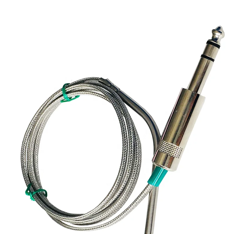 FOCUSENS ODM Waterproof RTD PT100 A Class Temperature Sensor 1/2 NPT Threads Stainless 304 Steel with CE ROHS REACH Paper