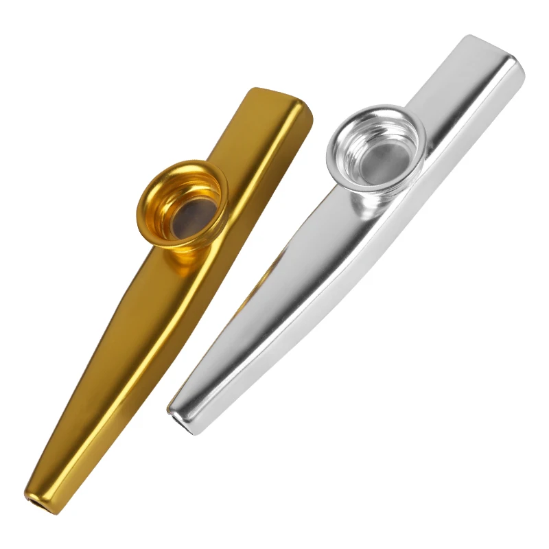  Другие музыкальные инструменты Kazoo из алюминиевого сплава подарок для детей любители 6 различных