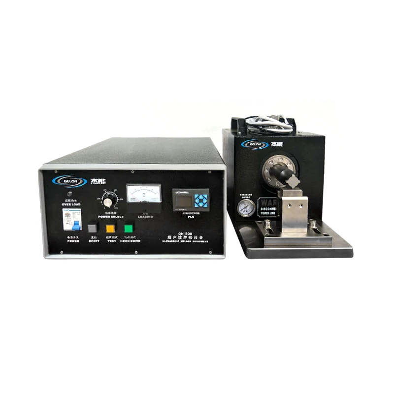 Gelon Lithium Ion Battery R&D Ultrasonic Semi Automatic Spot Welder Machine for Battery Spot Welding Machine