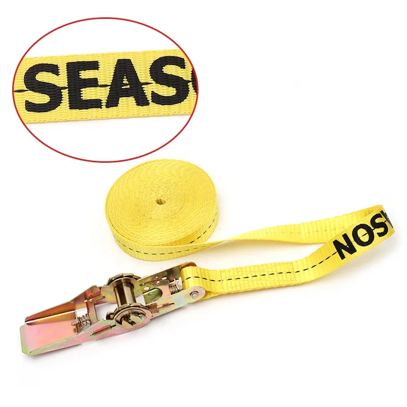 25mm 38mm 50mm rachet tie down for cargo lashing belt endless straps and with hook