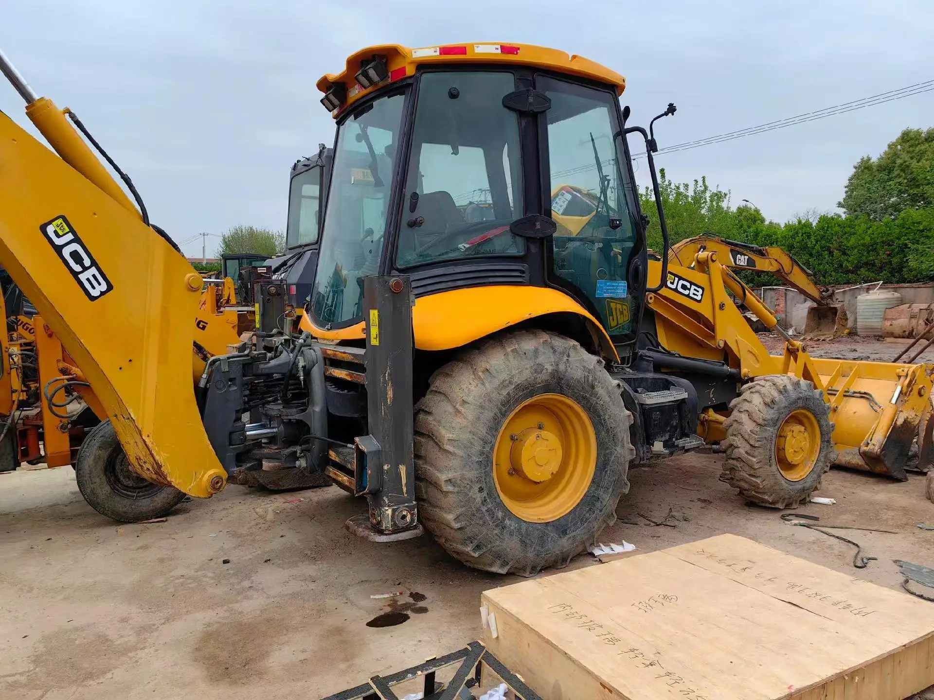 popular Fast Shipping Earthwork Machinery Low cost Usd JCB 4CX Used backhoe loader Secondhand JCB 3CX  IN STOCK