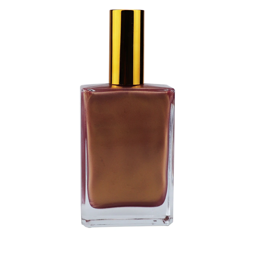 Hot organic skin care multi-colored skin oil scented cosmetics sparkling shimmering moisturizing body oil