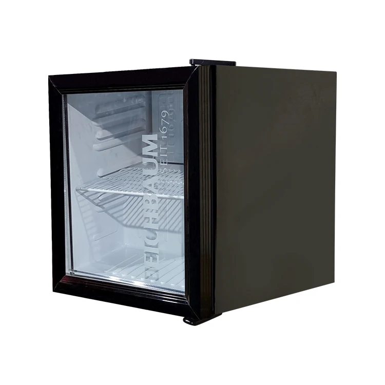 Meisda SC52 52L Customized Mini Refrigerator Portable Stainless Steel Display Cooler with Electric Compressor