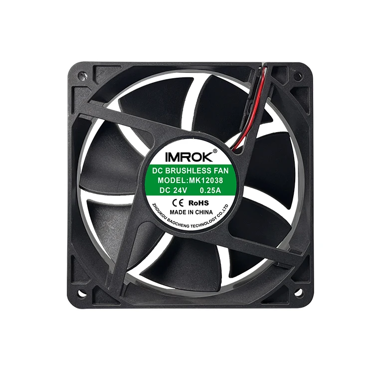 High Speed SG121238BS 120x120x38 12038 DC12V 0.4A 2600RPM Cooling Fan 120mm
