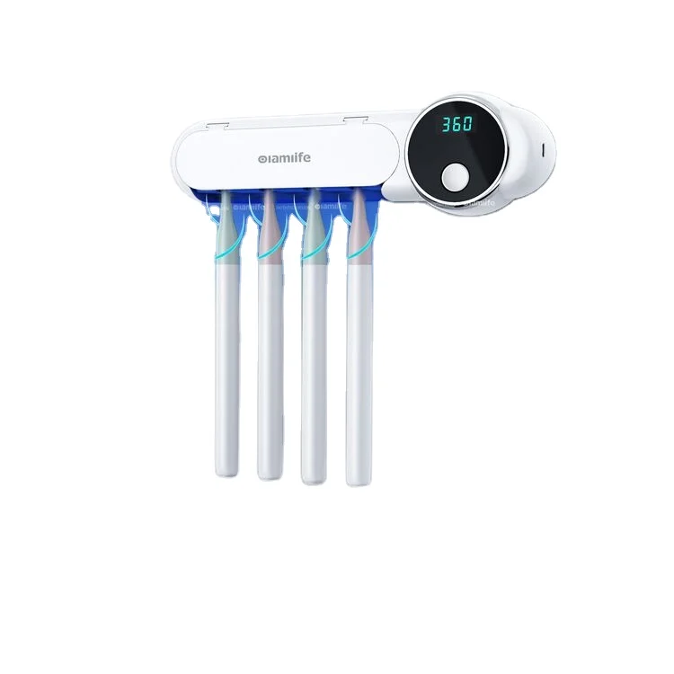 
UV tube 253.7nm UVc sanitizer electric toothbrush sterilizer with 5000mA KC lithium polymer battery 
