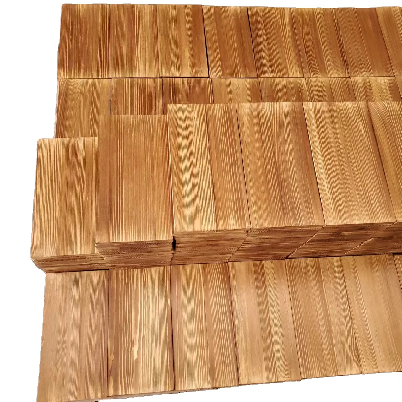 Direct factory solid wood board mongolian scotch pine for restaurant coffee shop bistro