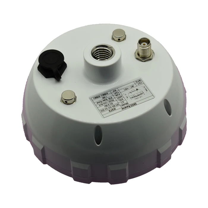 GNSS RTK base and rover receiver  gps modle antenna  bluetooth 5.0 with 433mhz  radio 2w 10KM  usb waterproof IP67