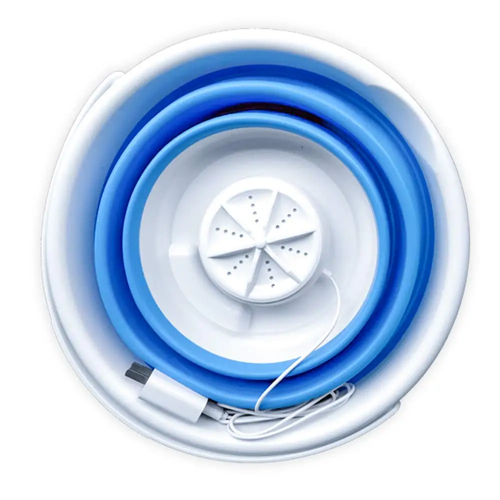 Дешевая Автоматическая портативная Мини Складная Стиральная машина для отеля