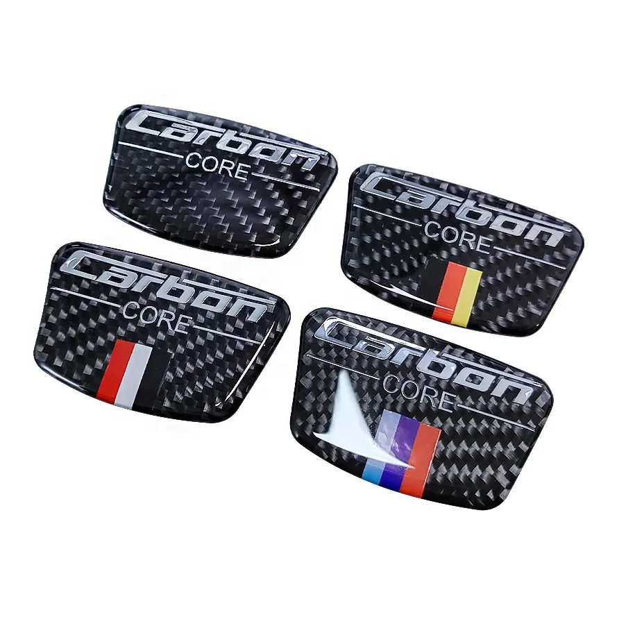 JDMotorsport88 Carbon Fiber Car B Column Sticker Emblem For BMW E46 E39 E60 E90 F30 F34 F10 1 2 3 5 7 Series X1 X3 X5 X6