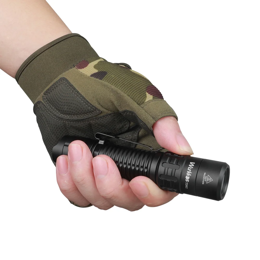 Wurkkos High Quality Durable IPX8 Water resistant 18650 Rechargeable EDC Torch 2000LM Tactical LED Flashlight