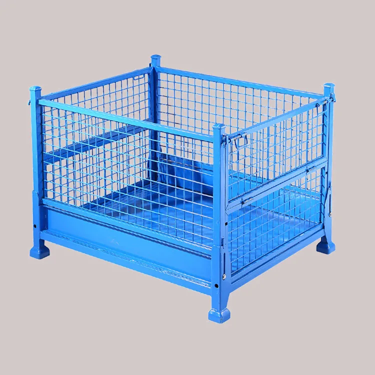 Контейнер из проволочной сетки, штабелируемые стальные контейнеры для хранения, поддон, клетка