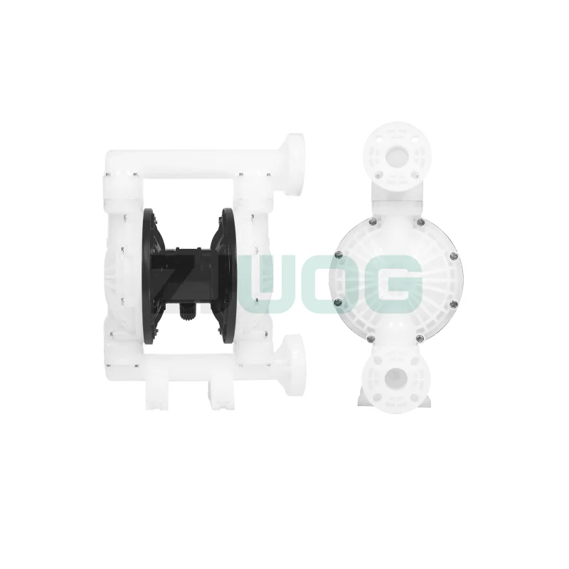 ZJWOG QBY/QBK пластиковый пневматический мембранный насос для пищевых продуктов воздушный компрессор не моторный сухой