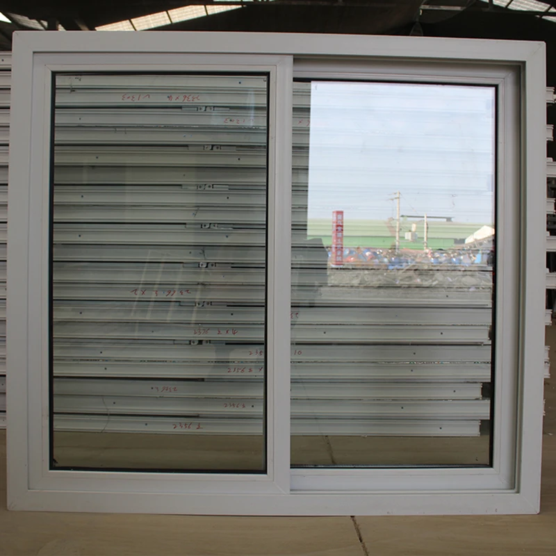 Factory Customized Single Double Tempered Glazed Windows UPVC Sliding Windows For Bedroom