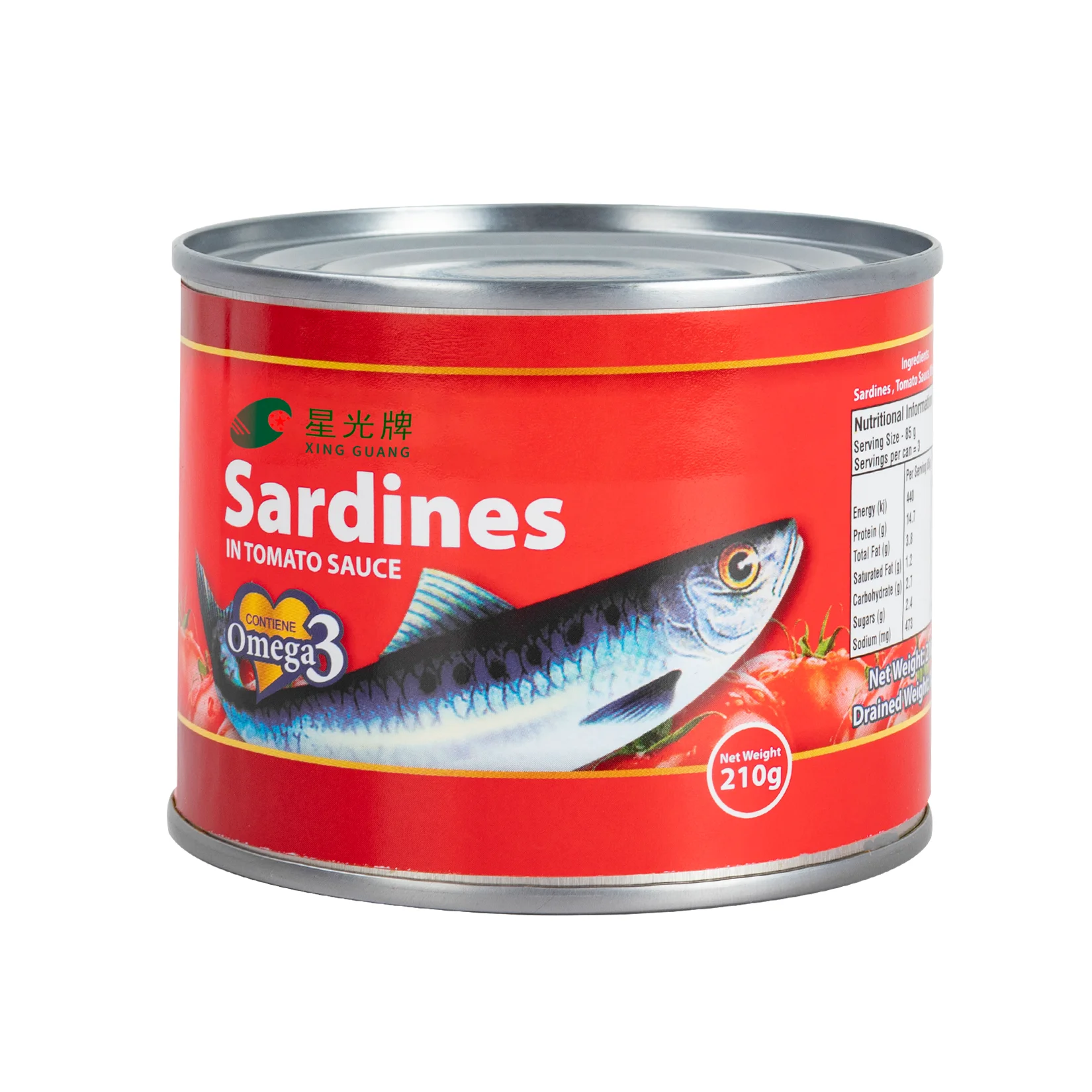 Exported Canned Sardines 125Gx50Tin Canned Sardines Fish Good price China Manufacturer