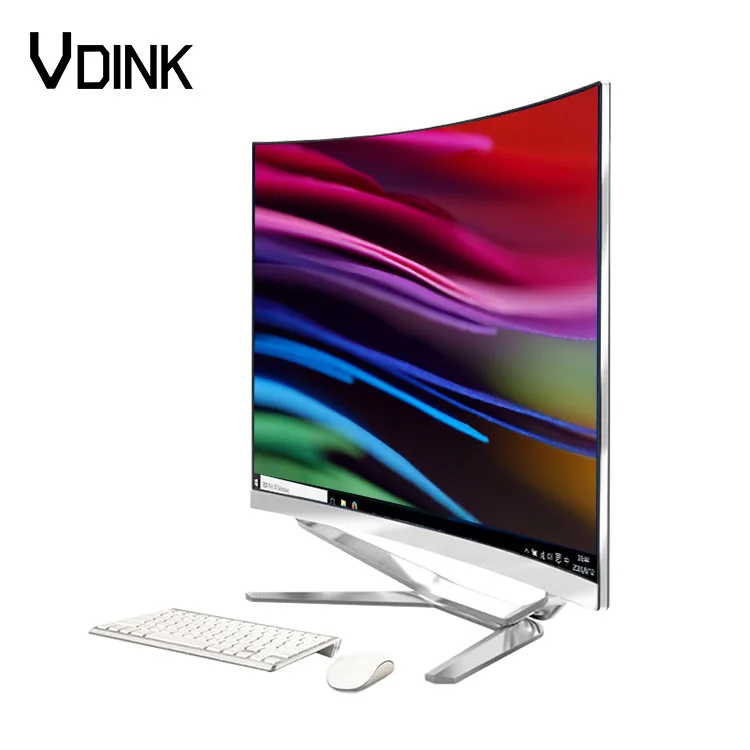 Vdink High Quality All In One Used Computer Monitors OEM Portable Monitor Pc  Ordinateur De bureau Computer Screen