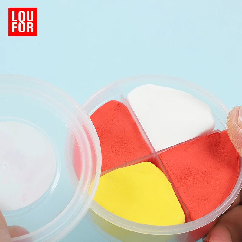 Loufor  Modeling clay super light clay for Kids High Quality Soft Dry Polymer Clay