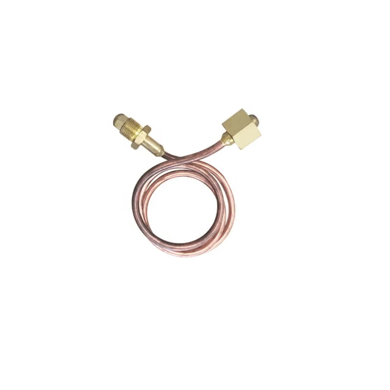 Copper High Pressure Pigtails For Manifold Medical Flexible Connection Pipes