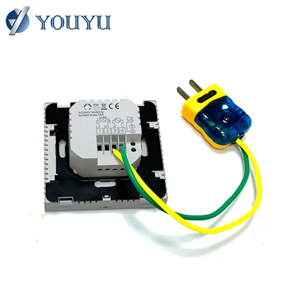 Electric floor heating thermostat for large indoor houses with wifi thermostat