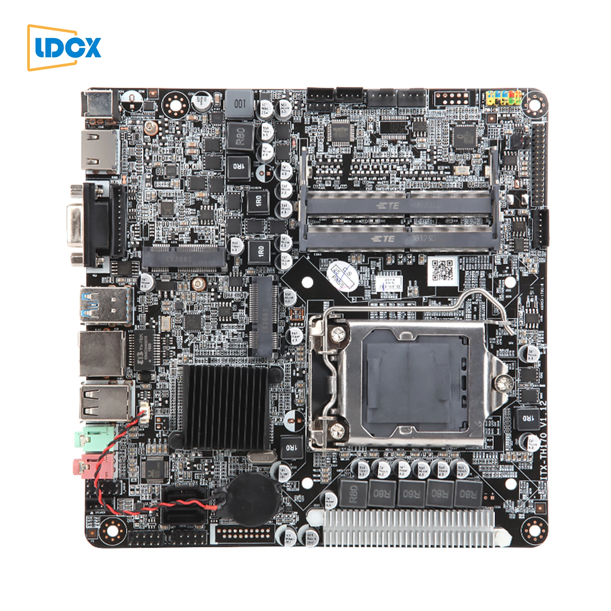 
LDCX H110 DDR4 LGA1151 Intel 6/7/8 generation MiniITX computer motherboard 
