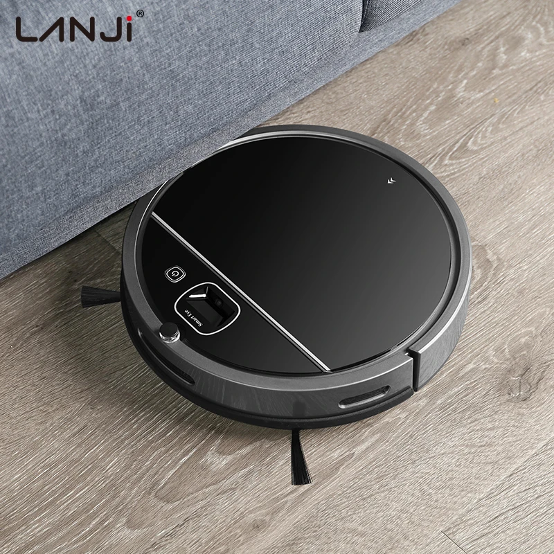 OEM LJ005 1800Pa Ultra Thin Robotic Sweeper Vacuum Cleaner 2600mAh Battery Germany Robot Vacuum Cleaner