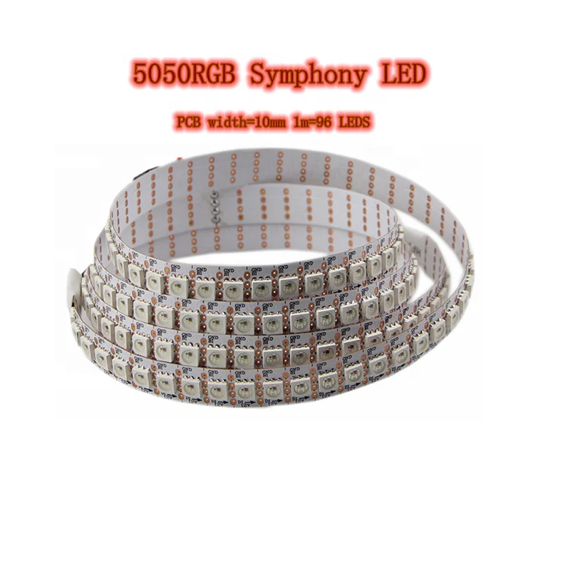 Source manufacturers supply 5-12V RGB 5050 magic color led soft light matching controller switch line