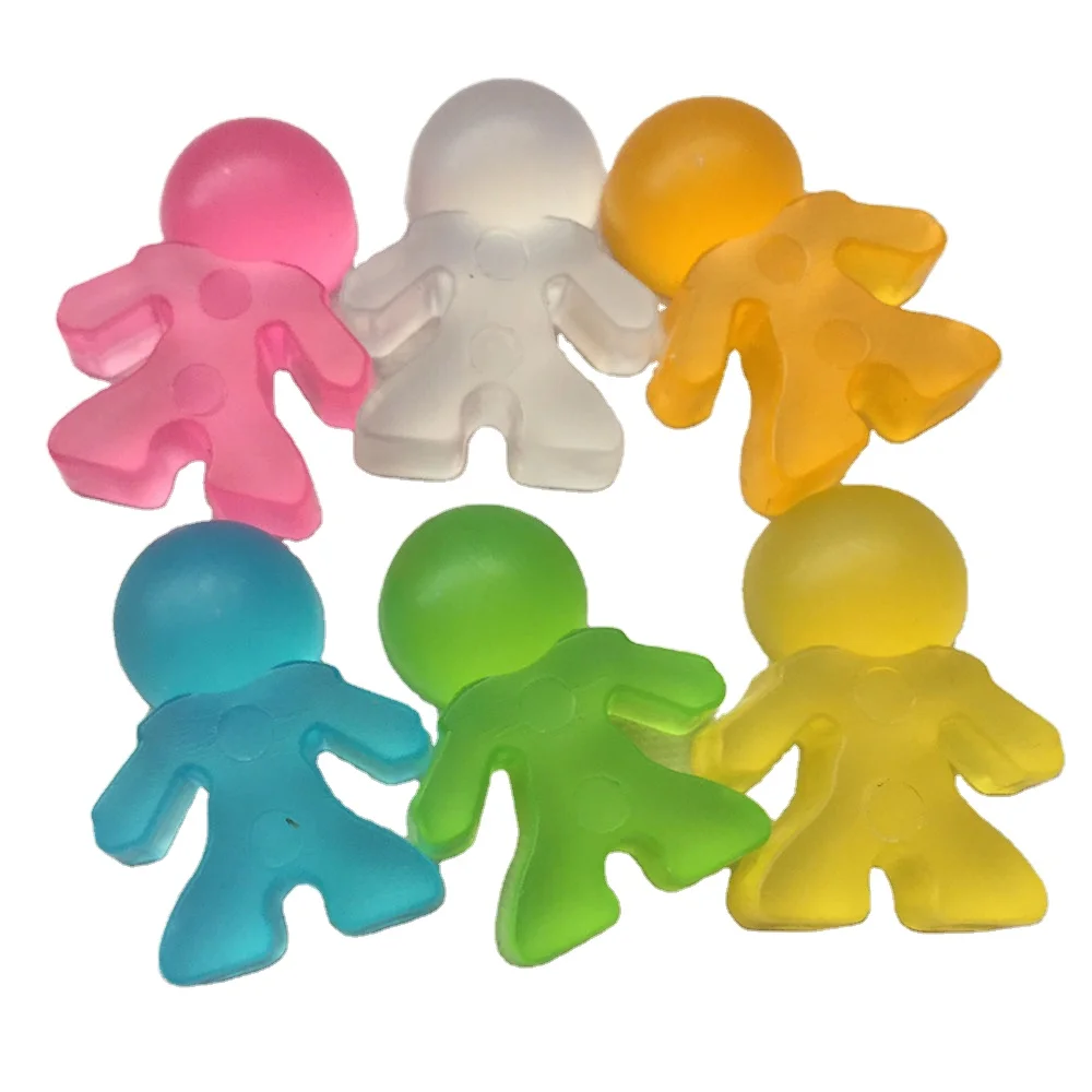 China dice factory board game pieces human chess piece acrylic transparent human mini piece for game components