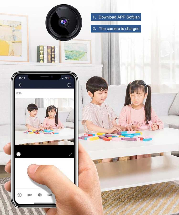 Cheap A9 Mini Lens HD Night Vision 150 Degree Wide Angle Smart Tracking Video Playback High Quality Mini Camera