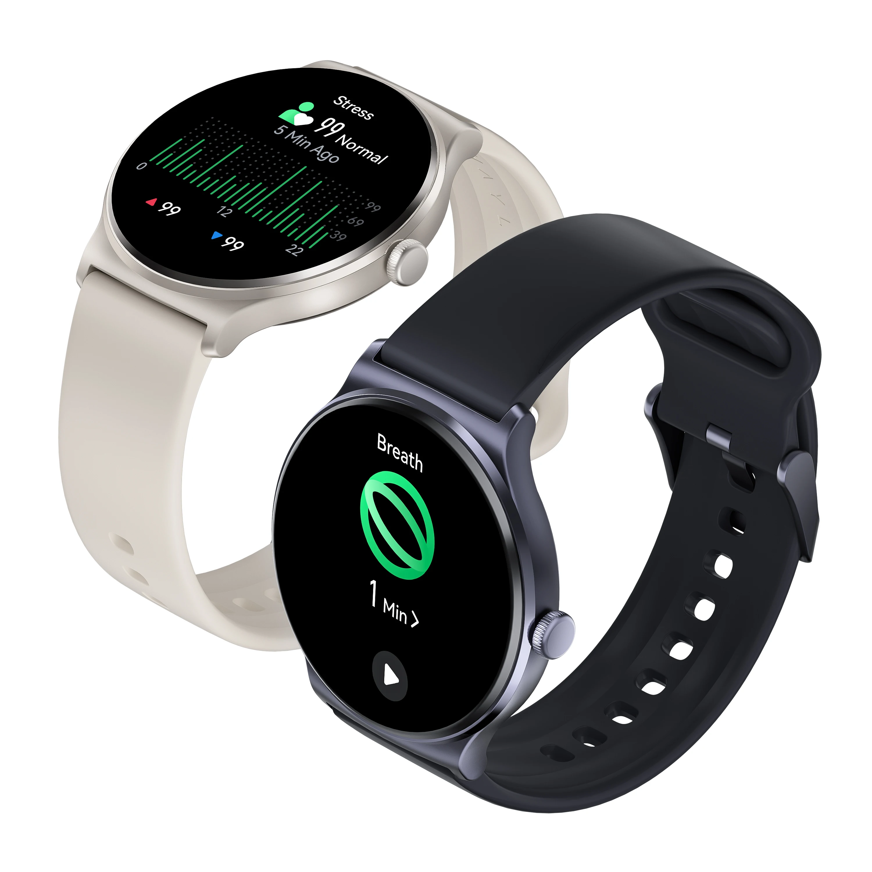 HAYLOU Solar Lite 100+ watch faces customization 20-day battery life Blood Oxygen Testing Android 6.0+/IOS 9.0+ Smart Watches