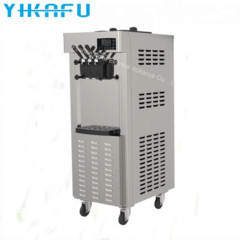 2020 High productivity easy to operate commercial soft ice cream maker machine price ice cream ice cream machine