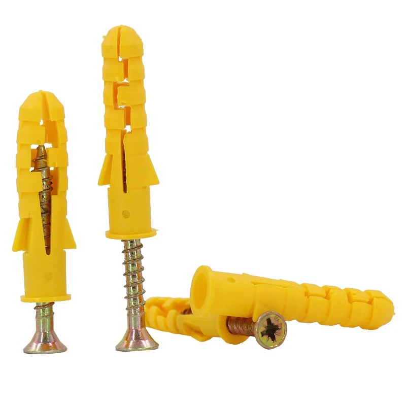 HYSTIC Self-Tapping Screw Small Yellow Croaker Plastic Expansion Tube Heavy Industry Rubber Plug Bolt Expansion Plug