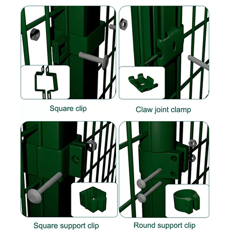 Hot sale cheap 3d curved metal fence pvc coated V bending 3d curved welded wire mesh fence for garden