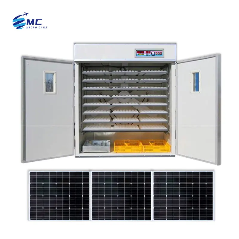 2000 Incubators 1056 Fully Automatic Solar Egg Incubator Hatching Midium Machine