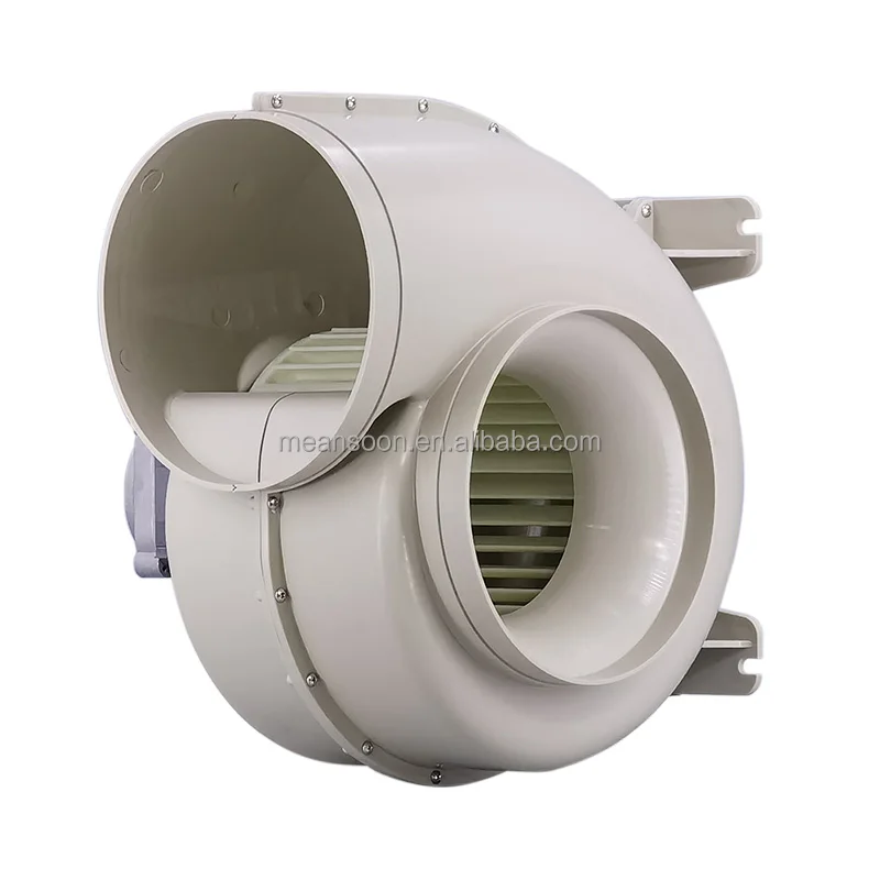 MLAB-250-B Plastic PP lab fume hood anti-corrosive centrifugal fan with stepless speed controller