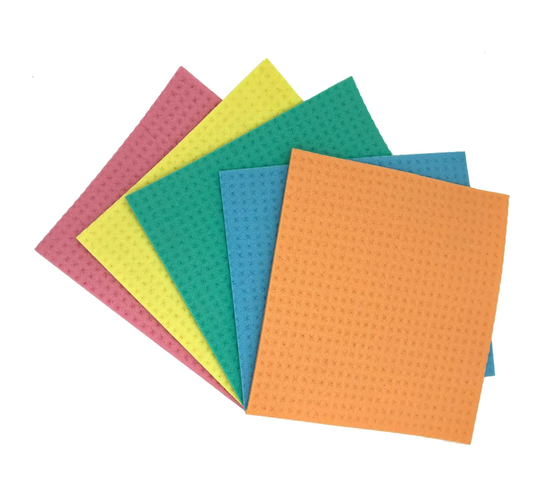 Promotional Wholesale Fashion Eco-friendly Swedish Natural Cellulose Sponge Kitchen Cleaning Cloths Dish Cloths